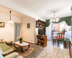 Living room of Flat for sale in Coslada  with Heating, Terrace and Furnished