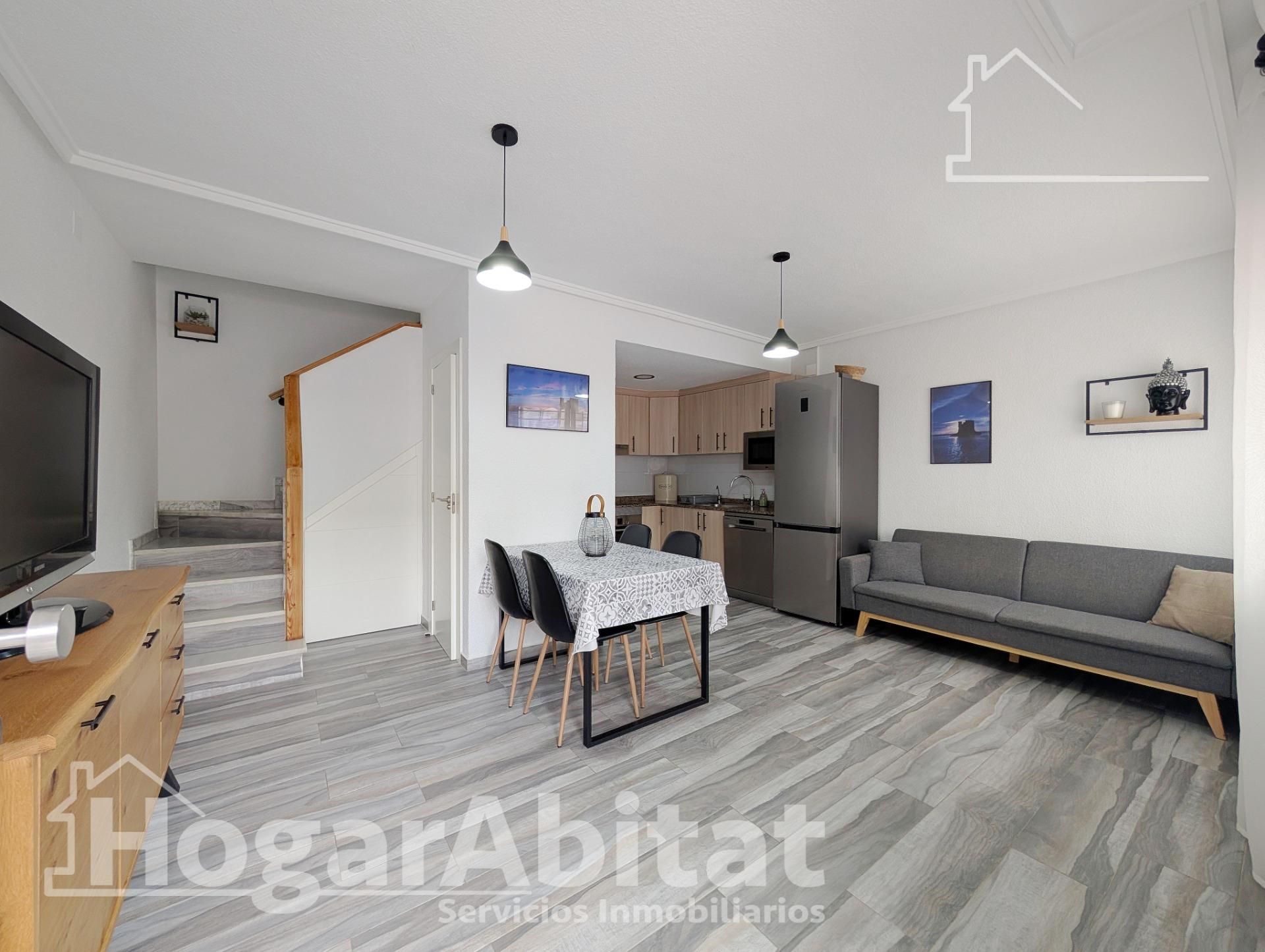 Living room of House or chalet for sale in Santa Pola  with Air Conditioner, Terrace and Furnished