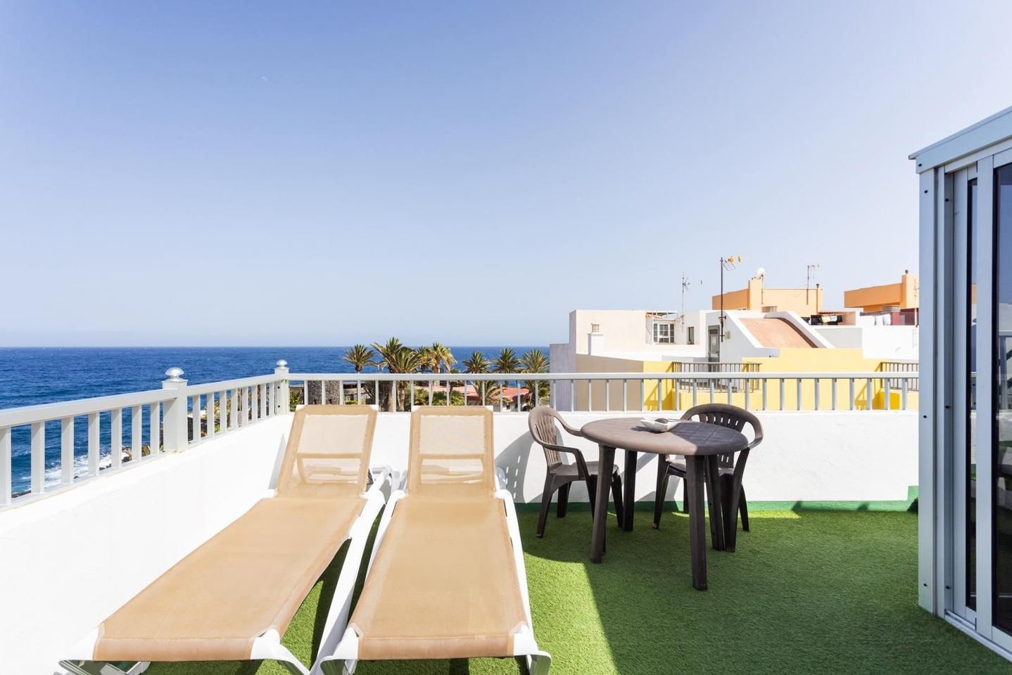 Terrace of Attic to rent in Candelaria  with Terrace and Furnished