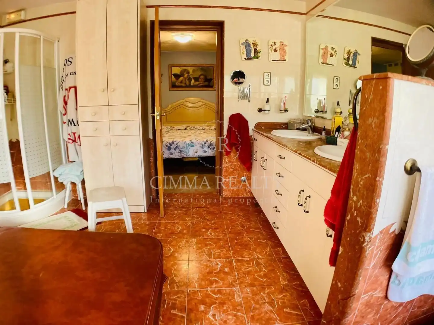 Bedroom of Houses for sale in L'Alfàs del Pi  with Air Conditioner, Heating and Private garden