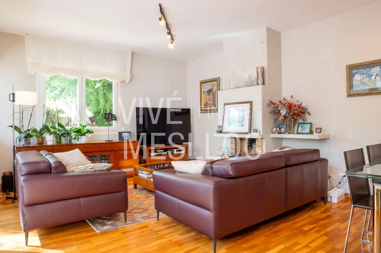 Sala de estar de Casa o chalet en venta en Tiana, Barcelona