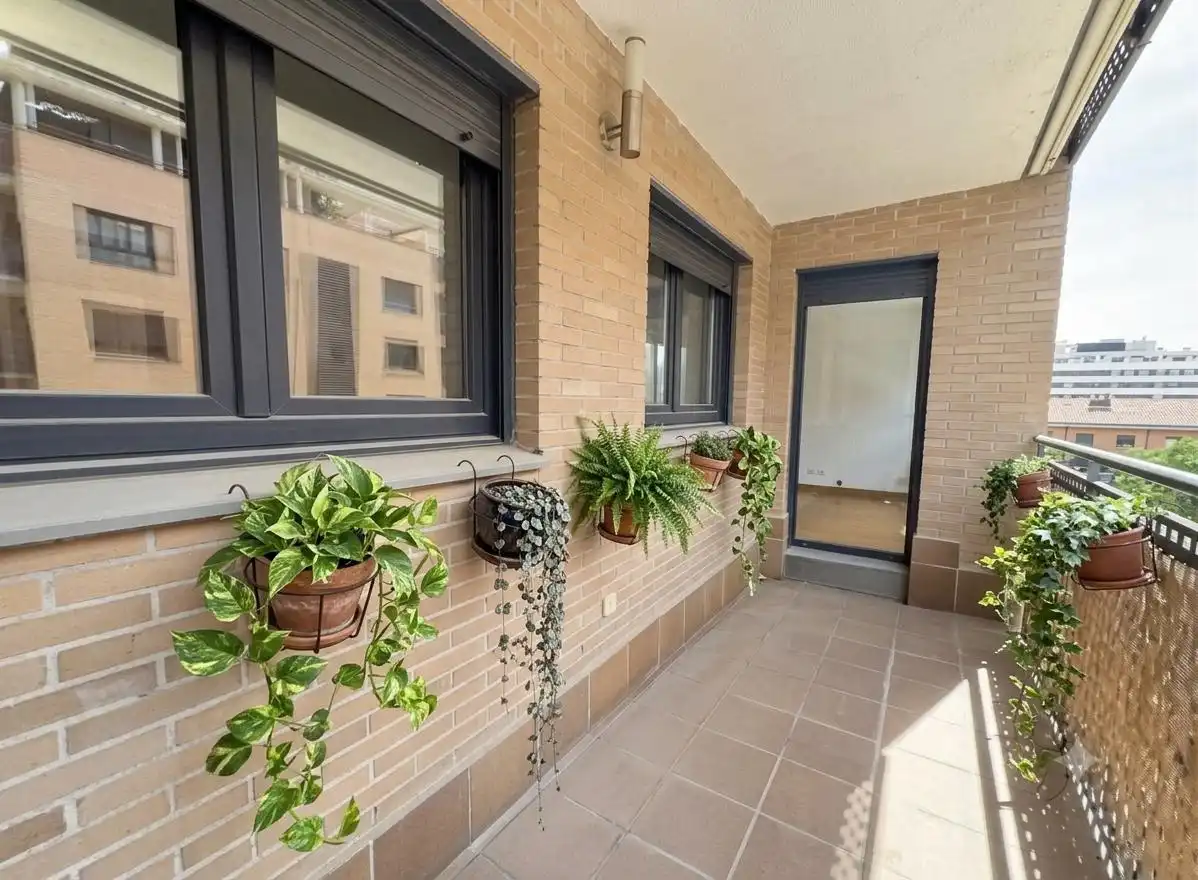 Balcony of Flat for rent in Rivas-Vaciamadrid  with Heating, Private garden and Community pool