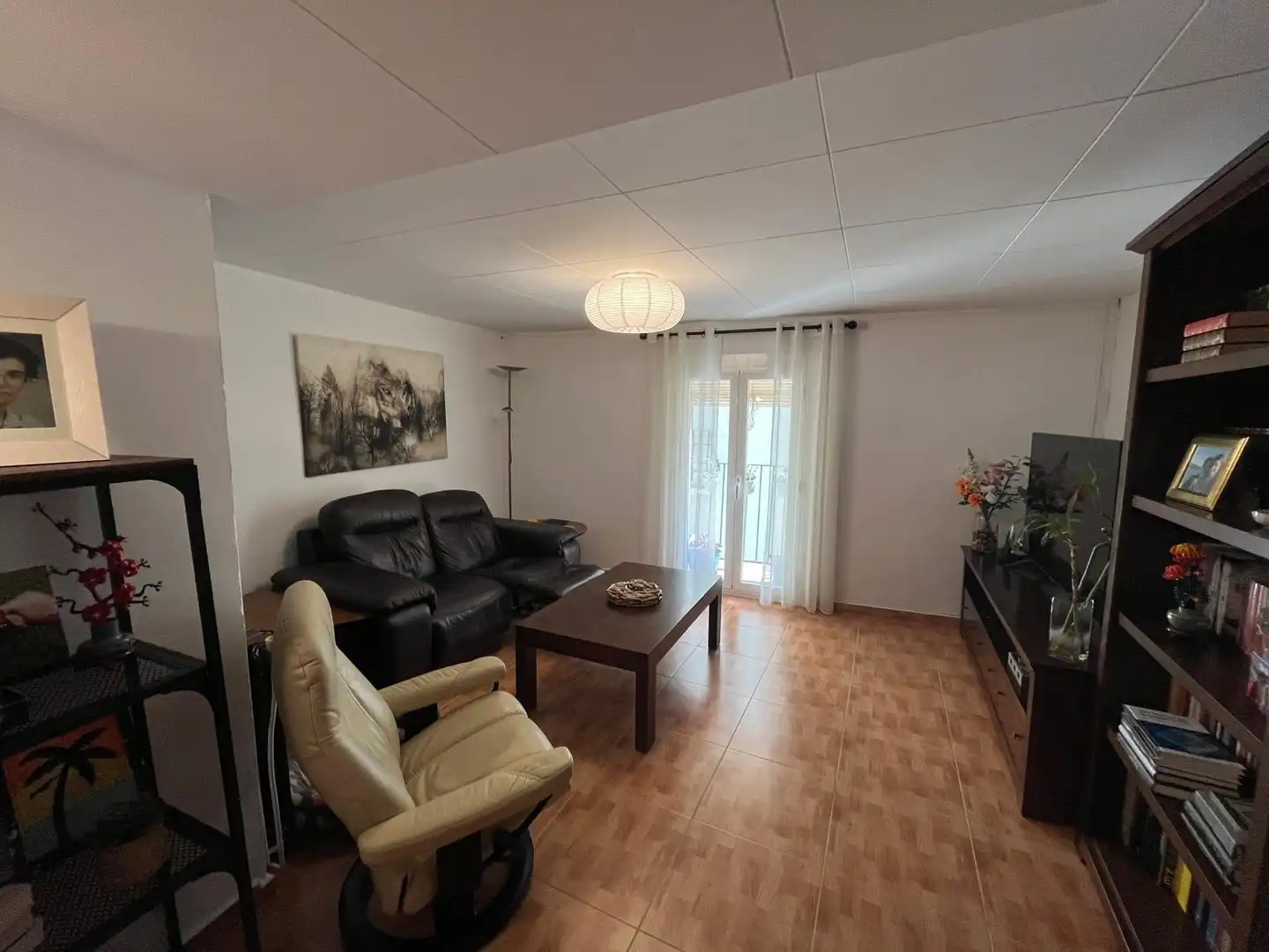 Sala d'estar de Casa o xalet en venda en Almunia de San Juan amb Terrassa i Balcó