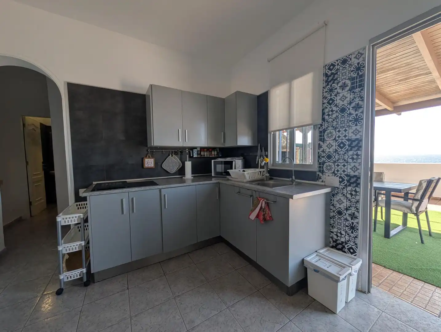 Kitchen of Apartments for rent in El Rosario  with Terrace and Furnished