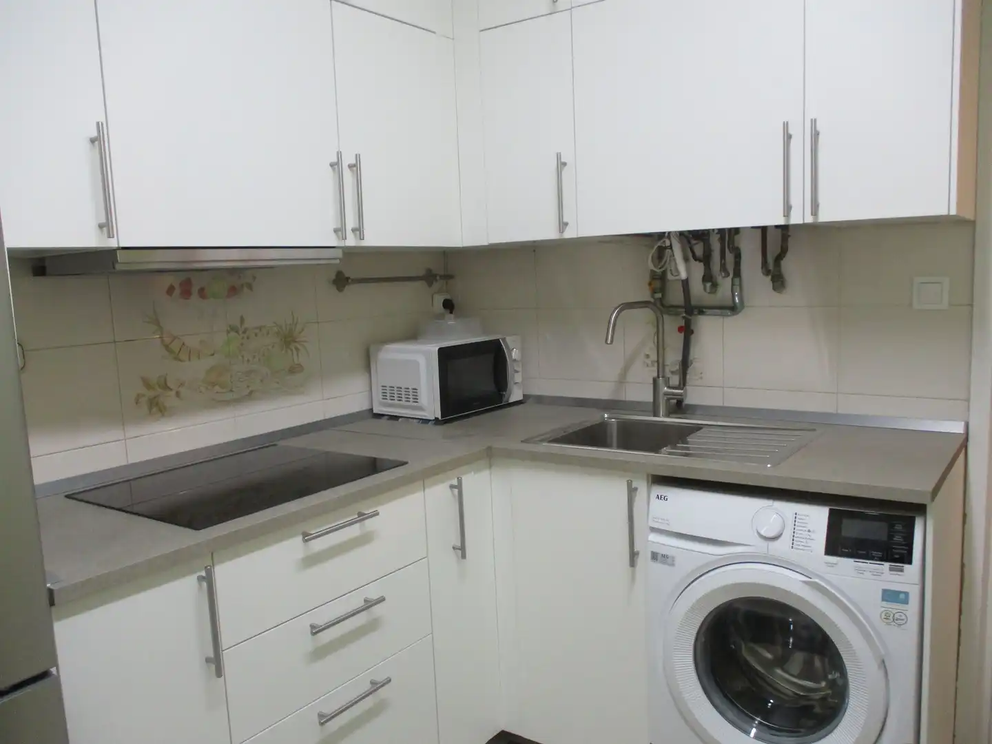 Kitchen of Flat for rent in Donostia - San Sebastián   with Heating and Furnished