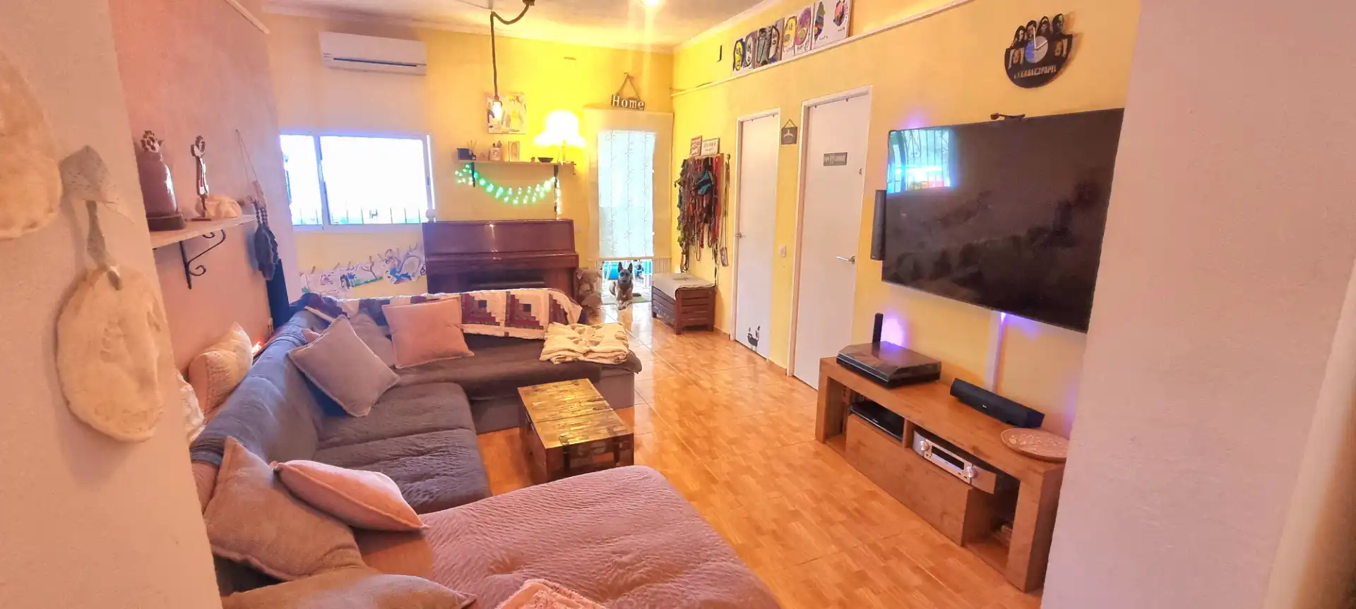 Sala de estar de Finca rústica en venta en Vinaròs con Aire acondicionado, Jardín privado y Terraza