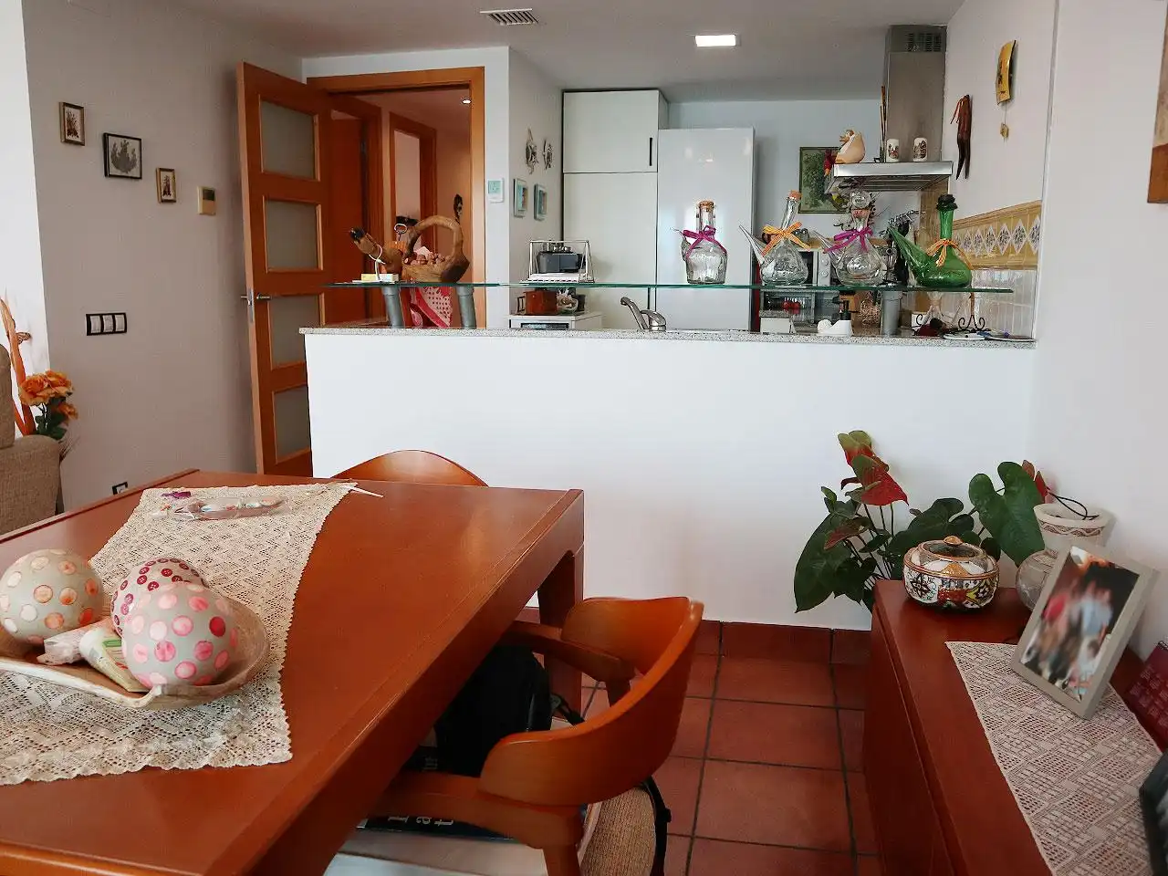 Cuina de Dúplex en venda en Alcanar amb Aire condicionat, Terrassa i Moblat