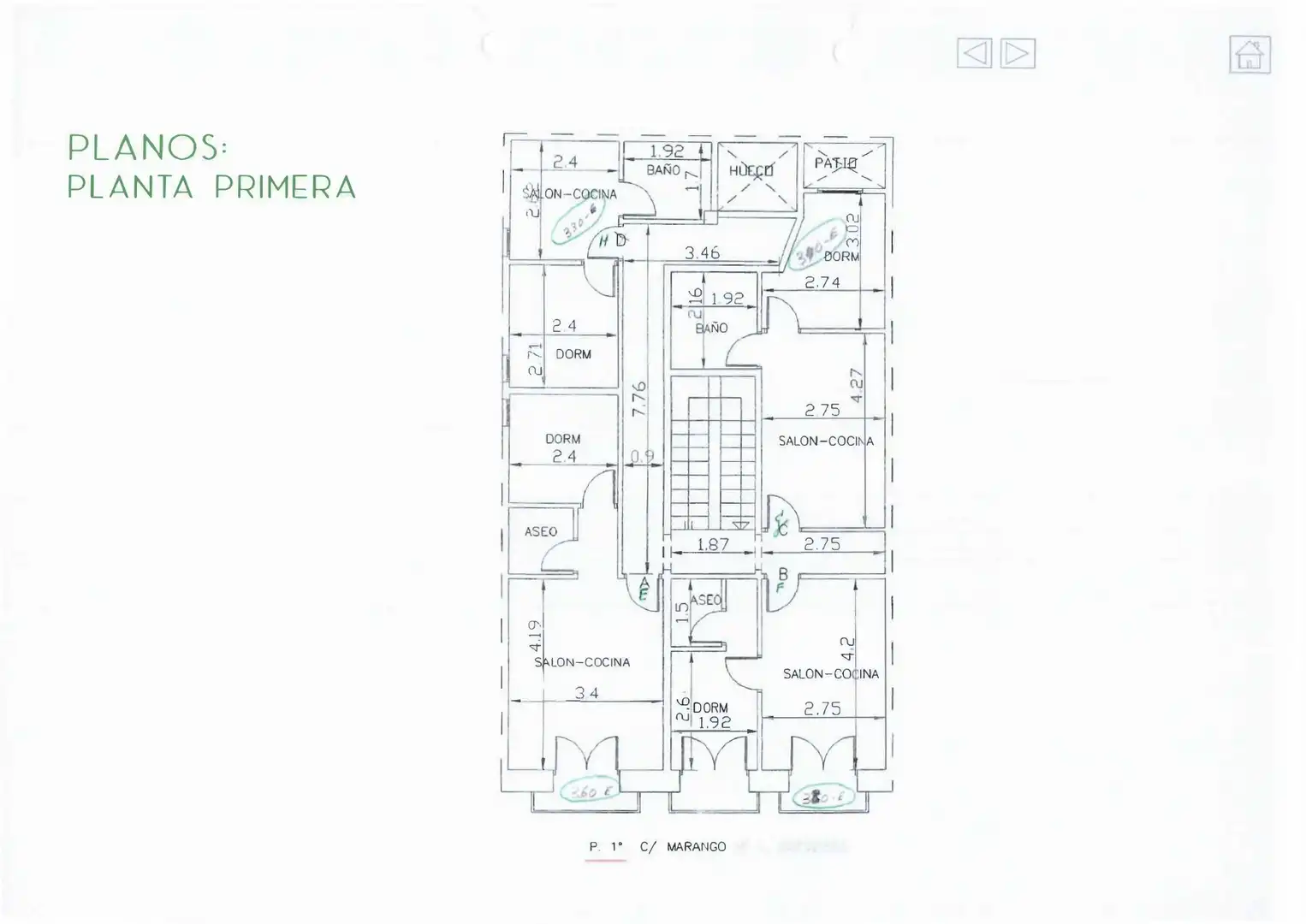 Edificio en venta en Calle Marango, Casco Antiguo