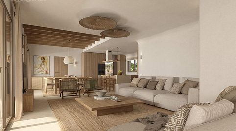 Villa de estilo rústico en una sola planta con 3 dormitorios y vistas al mar en Benissa, imatge 3
