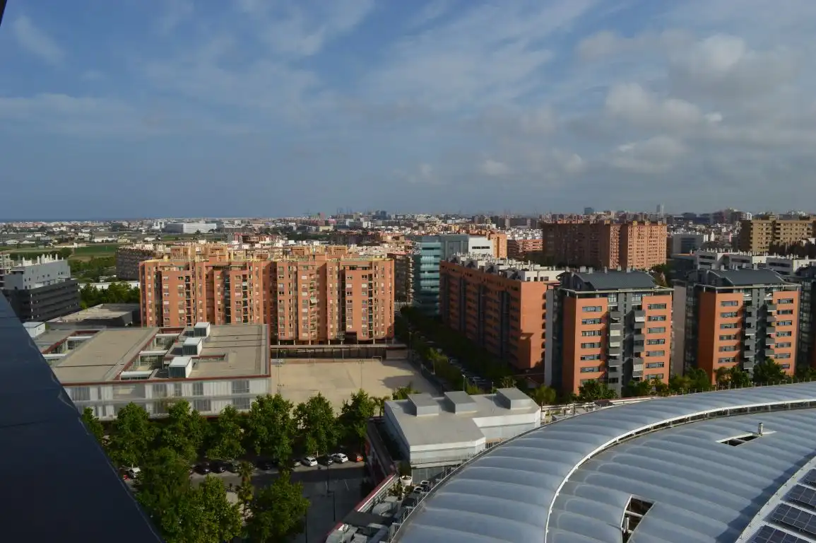 Exterior view of Lofts for rent in Valencia  with Air Conditioner, Heating and Parquet flooring