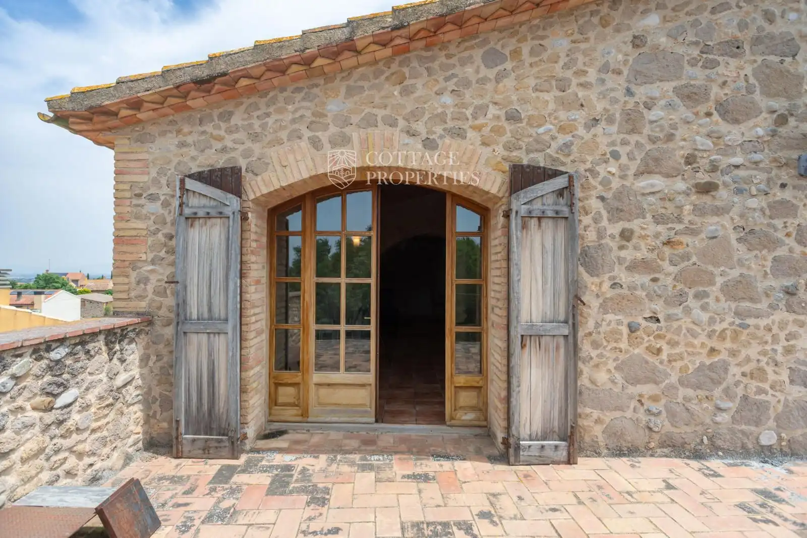 Vista exterior de Finca rústica en venta en Garrigàs