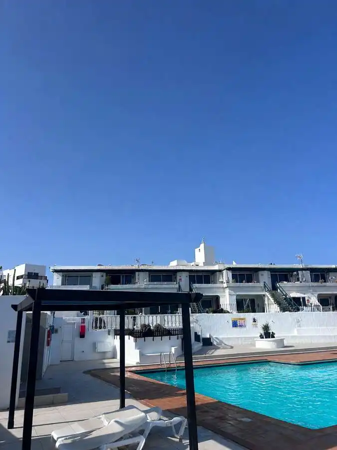Vista exterior de Casa o chalet de alquiler en Tías con Terraza y Piscina comunitaria
