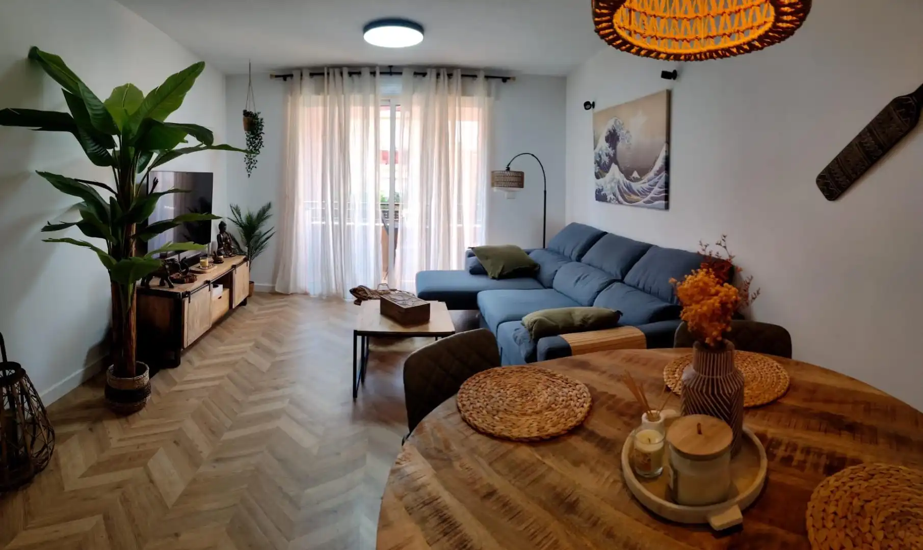 Sala d'estar de Pis en venda en Murcia amb Aire condicionat, Traster i Moblat
