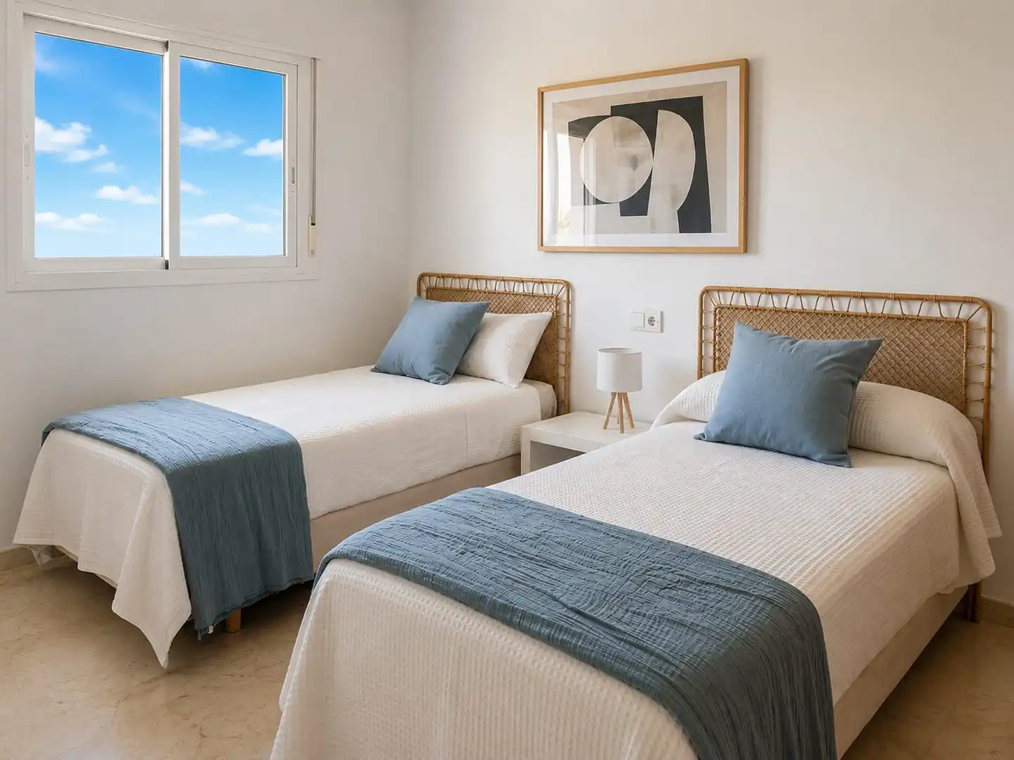 Bedroom of Flat for sale in Benalmádena  with Air Conditioner, Terrace and Storage room