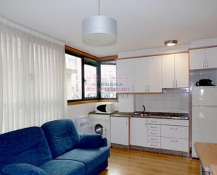 Living room of Study to rent in Vigo   with Parquet flooring, Furnished and Washing machine