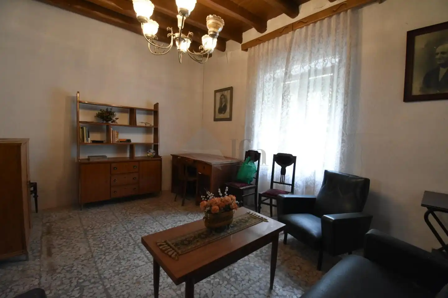 Sala de estar de Casa adosada en venta en Bocigas con Jardín privado