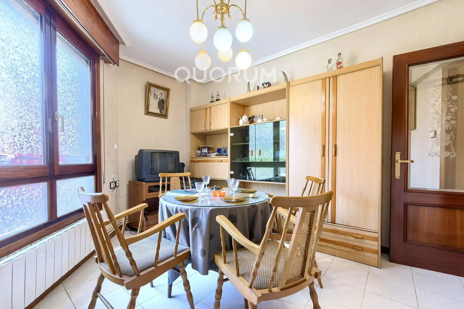 Esszimmer von Wohnung zum Verkauf in Basauri  mit Heizung und Balkon