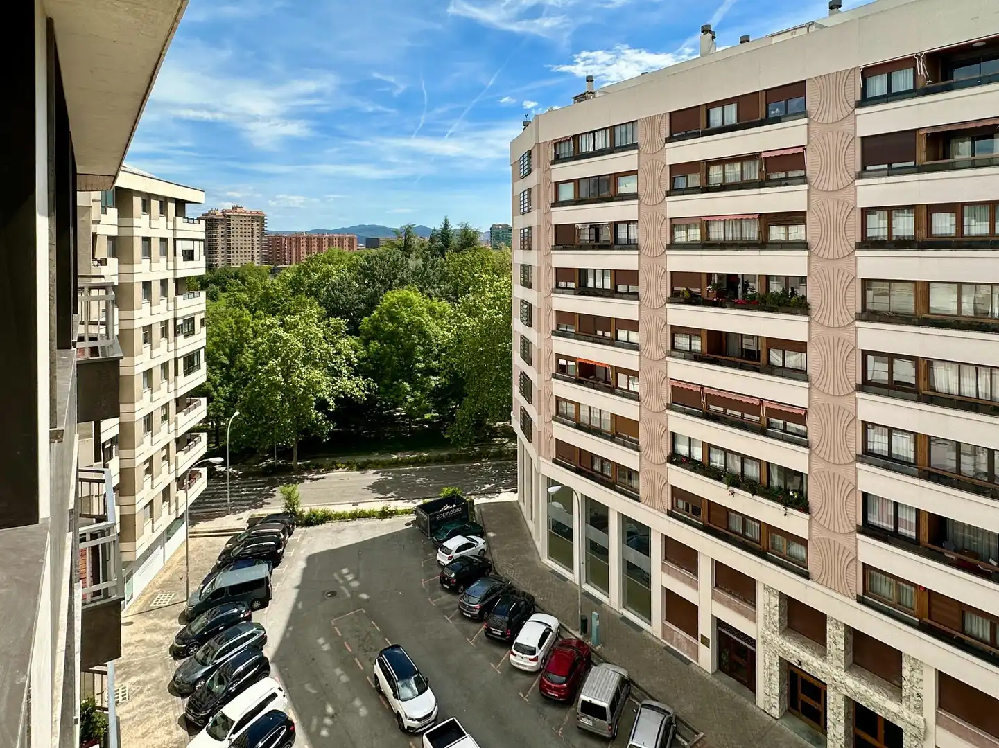 Exterior view of Flat for sale in  Pamplona / Iruña  with Heating and Parquet flooring
