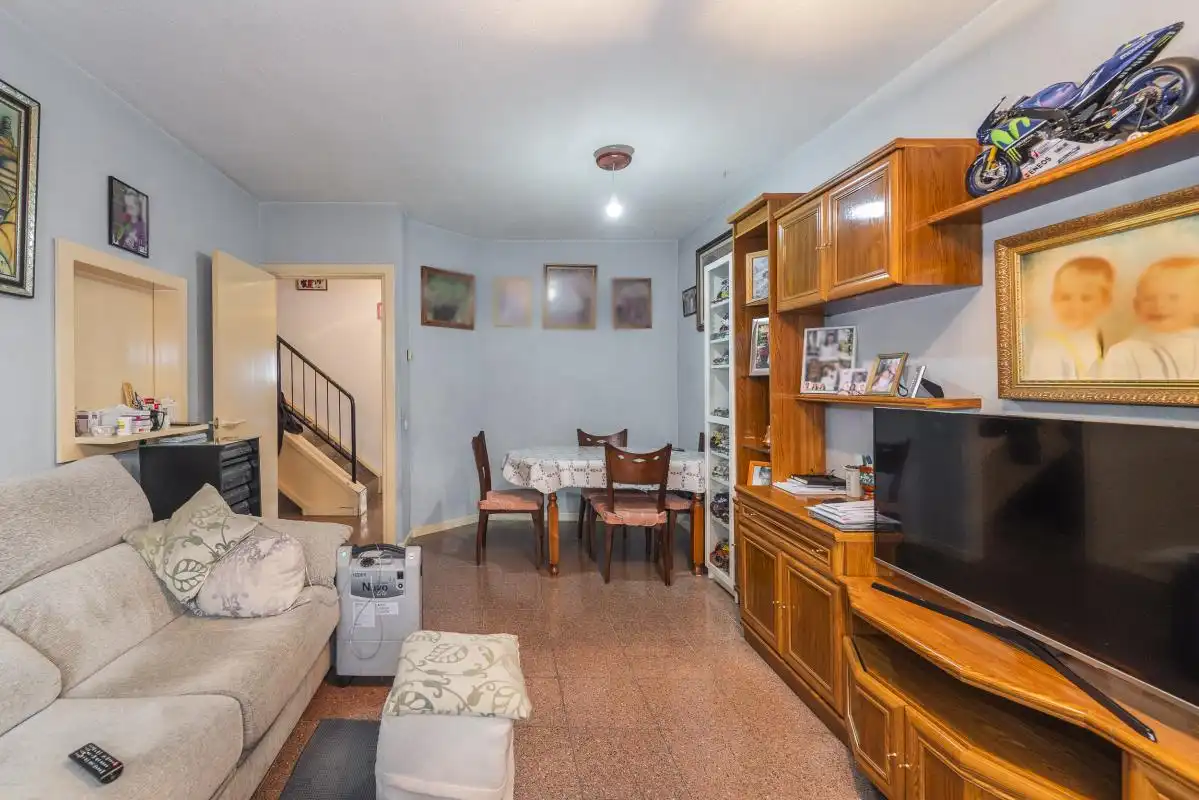 Living room of Duplexes for sale in Madrid  with Heating, Private garden and Terrace