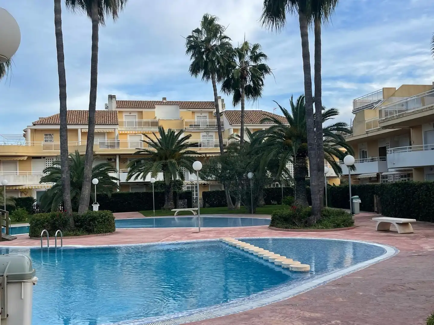 Swimming pool of Attic for sale in Dénia  with Air Conditioner, Heating and Terrace