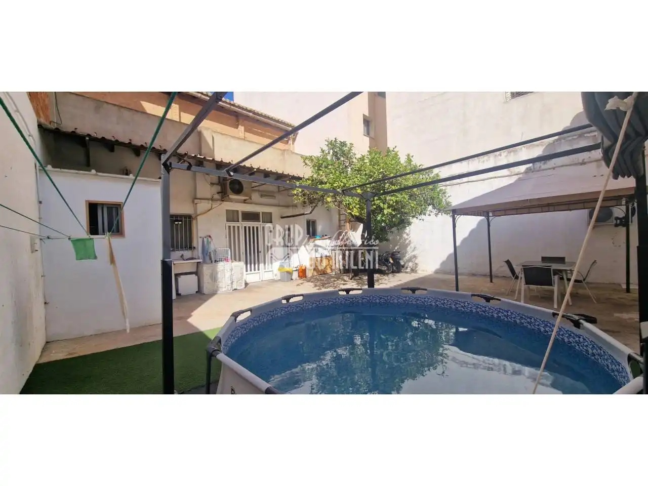 Vista exterior de Casa o chalet en venta en Massanassa con Aire acondicionado, Jardín privado y Terraza