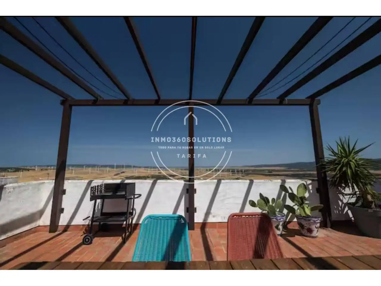 Terraza de Casa o chalet de alquiler en Tarifa con Terraza y Amueblado