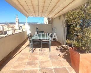 Terrace of Duplex for sale in Ontinyent  with Air Conditioner and Terrace