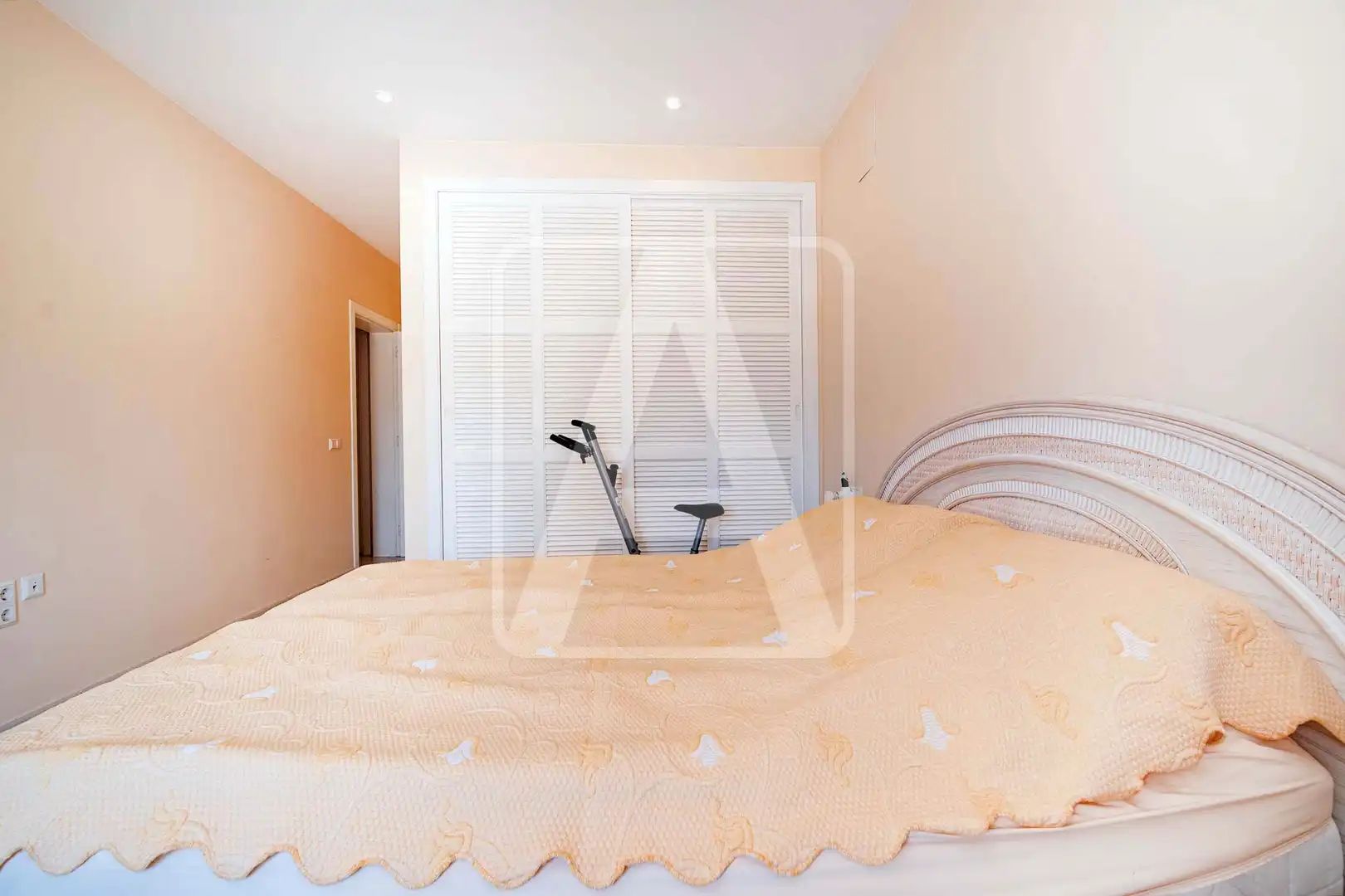 Bedroom of Houses for sale in Calpe / Calp  with Air Conditioner, Private garden and Terrace