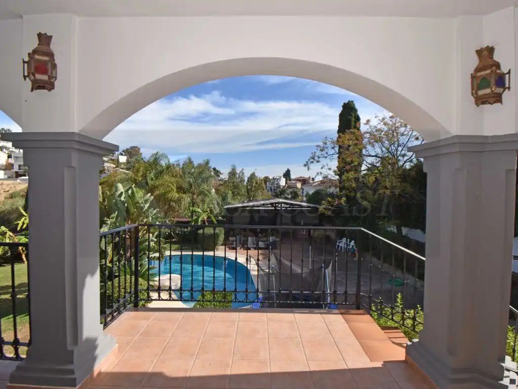 Jardí de Casa o xalet en venda en Mijas amb Aire condicionat, Jardí privat i Terrassa