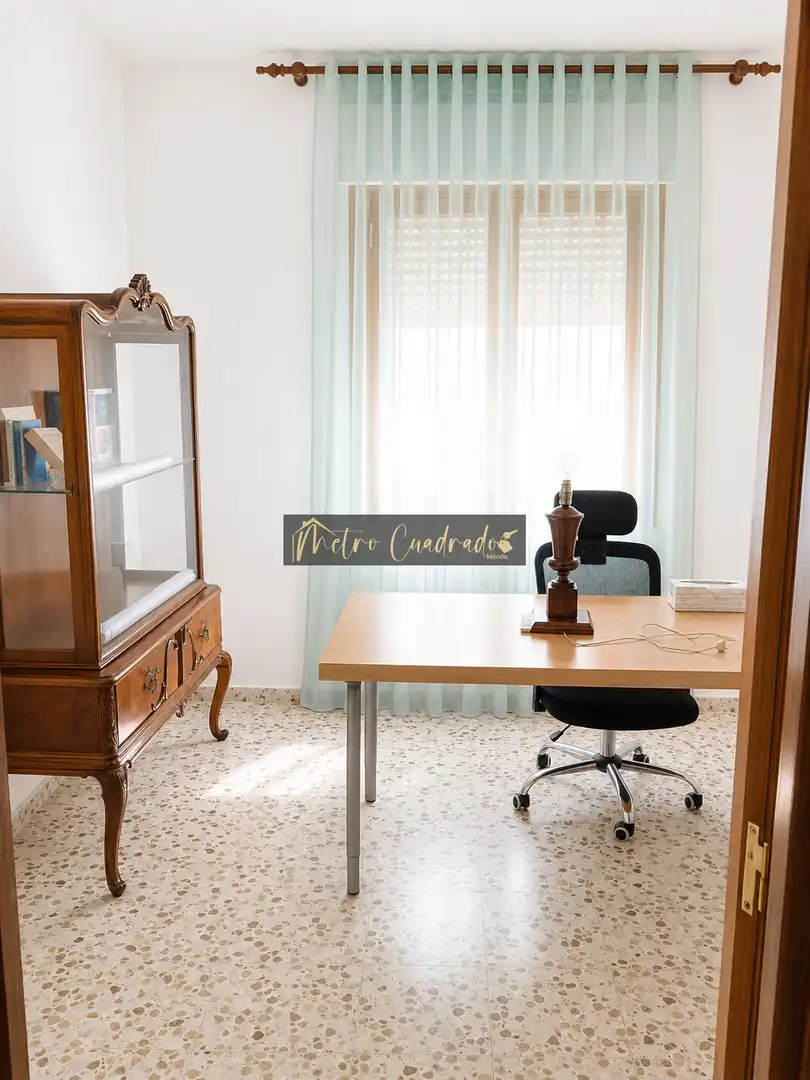 Bedroom of Flat for rent in Mérida  with Air Conditioner, Terrace and Furnished