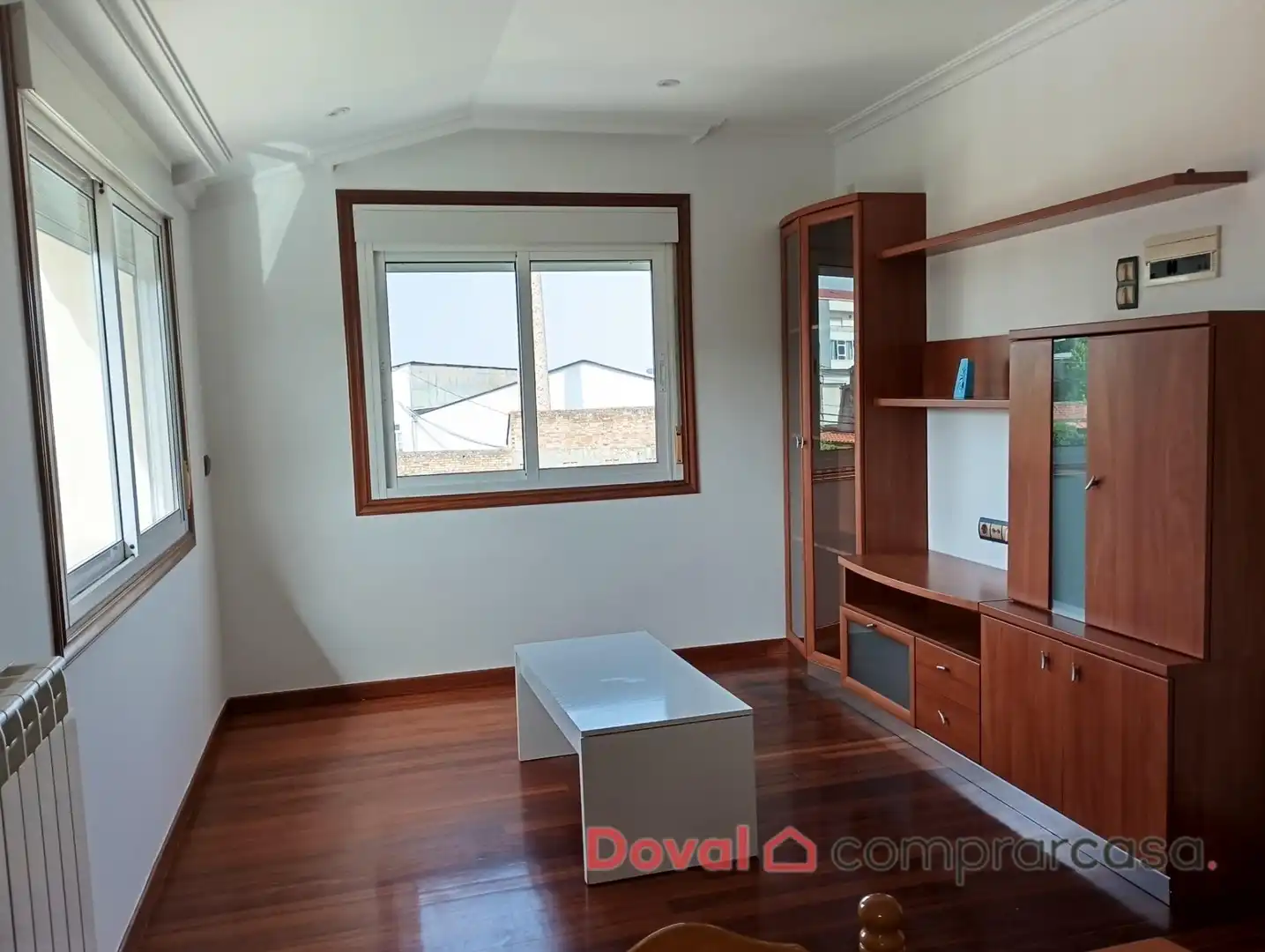 Living room of Flat for rent in Vigo   with Heating and Parquet flooring