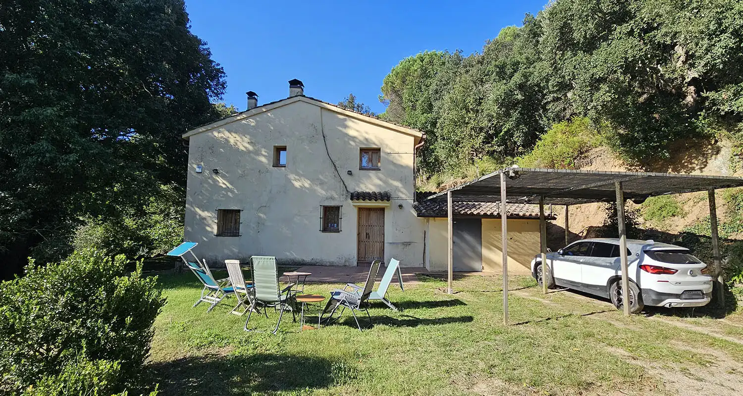 Vista exterior de Finca rústica en venta en Sant Celoni con Aire acondicionado, Calefacción y Jardín privado