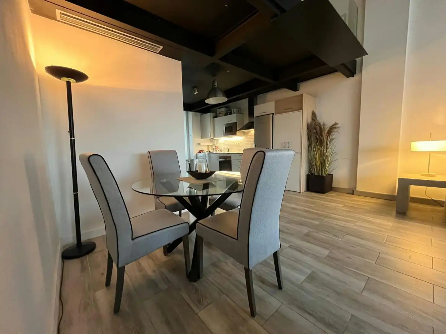 Esszimmer von Wohnung zur Miete in Alcobendas mit Klimaanlage, Heizung und Privatgarten