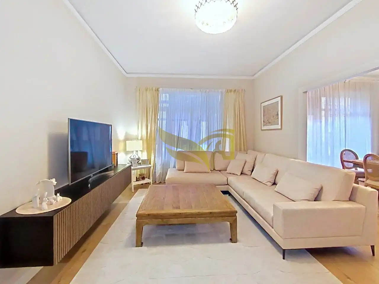 Sala d'estar de Pis en venda en  Madrid Capital amb Aire condicionat, Calefacció i Terrassa