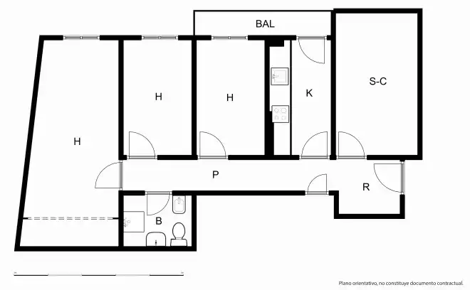 Flat for sale in Zaragoza  with Heating
