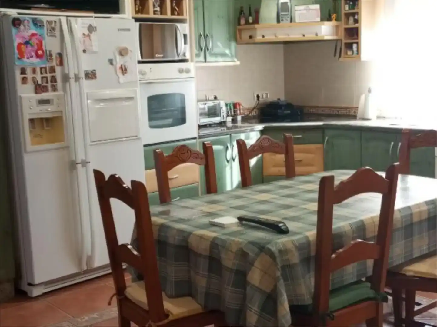 Kitchen of Flat for sale in Marmolejo  with Air Conditioner, Private garden and Storage room