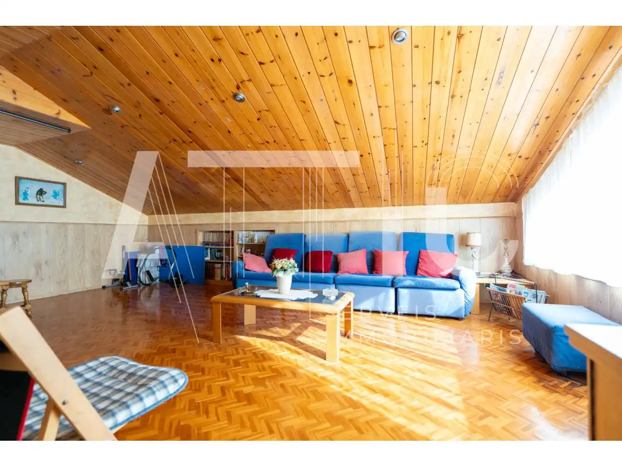 Sala d'estar de Casa o xalet en venda en Castellar del Vallès amb Aire condicionat, Calefacció i Terrassa
