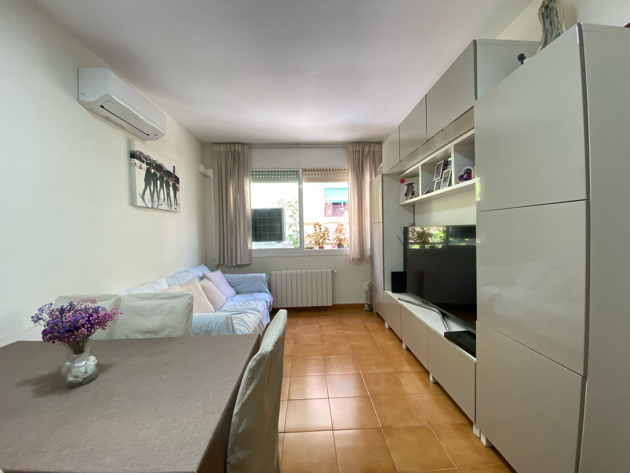 Living room of Flat for sale in  Barcelona Capital  with Heating