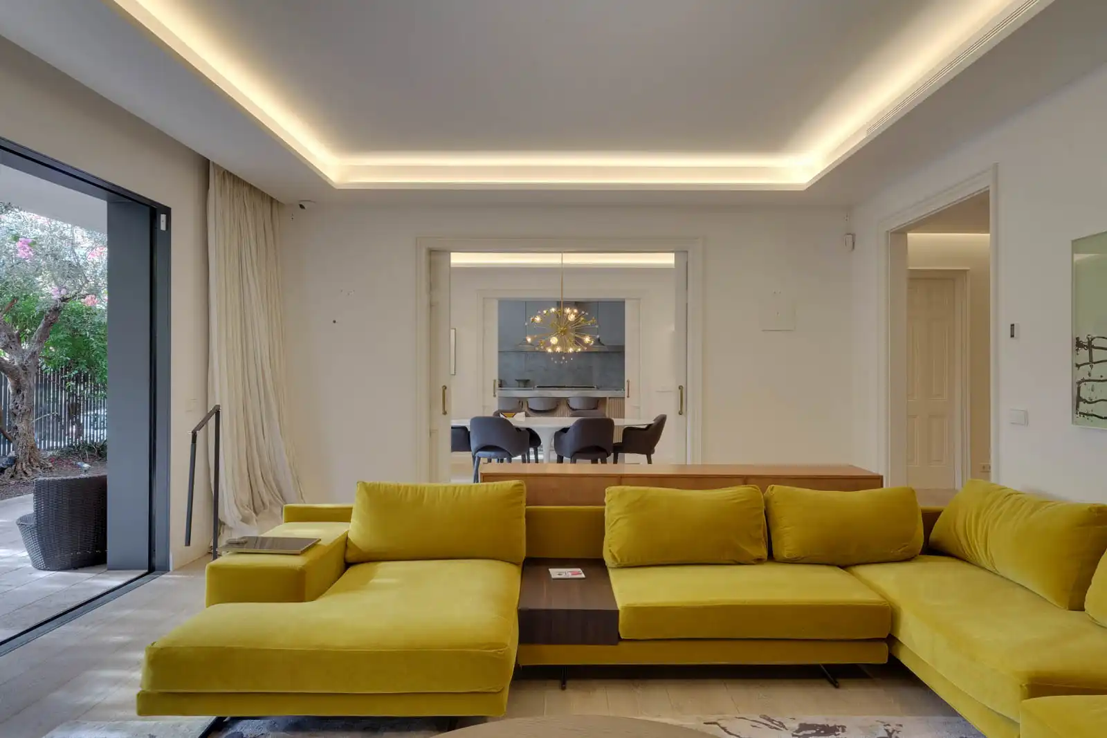 Living room of Flat for sale in Barcelona  with Air Conditioner, Heating and Parquet flooring