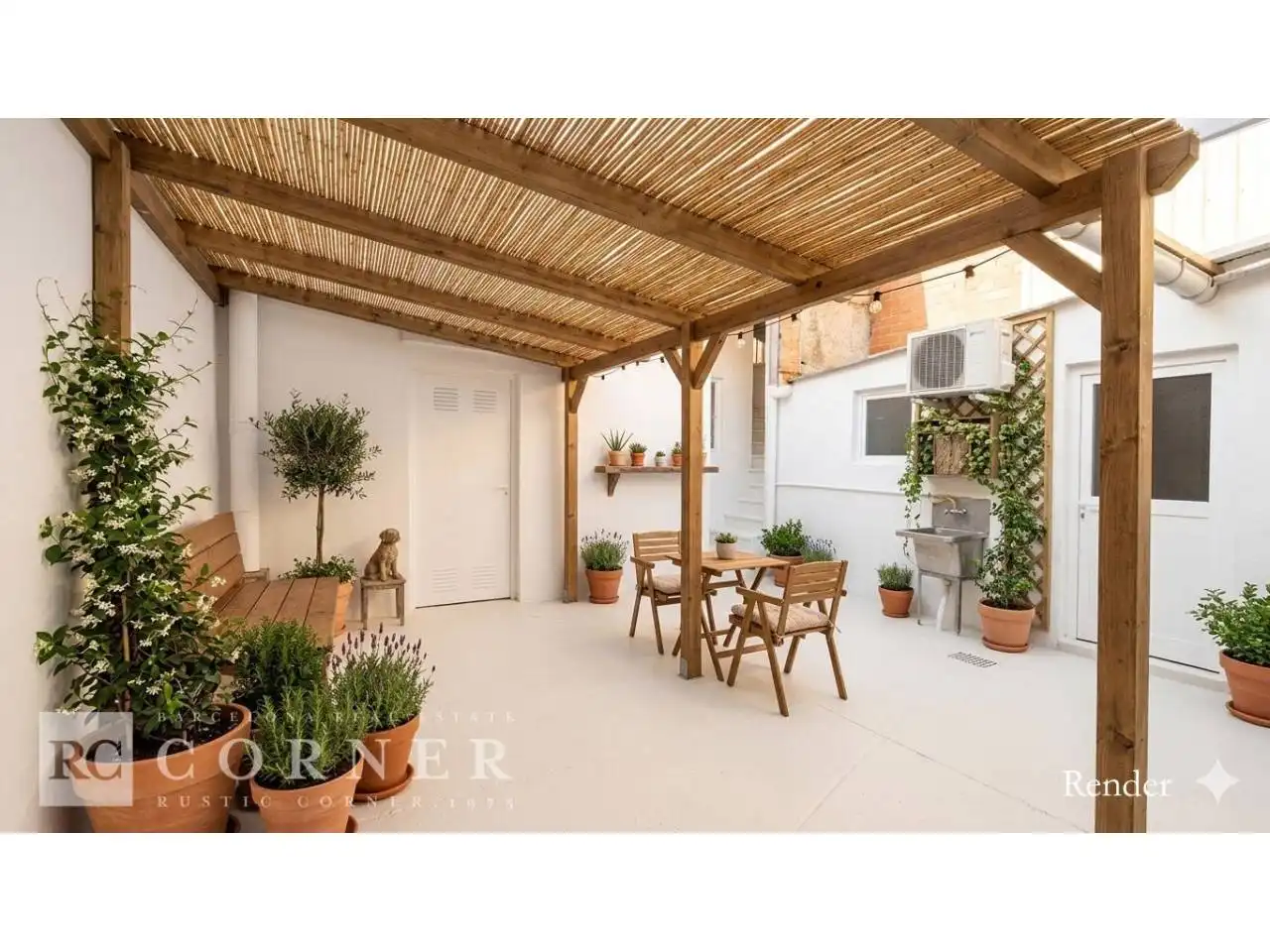 Terrassa de Casa o xalet en venda en Sant Llorenç d'Hortons