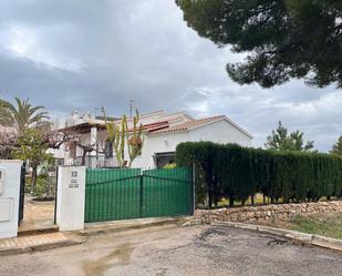 Exterior view of House or chalet for sale in Peñíscola / Peníscola  with Private garden, Terrace and Furnished