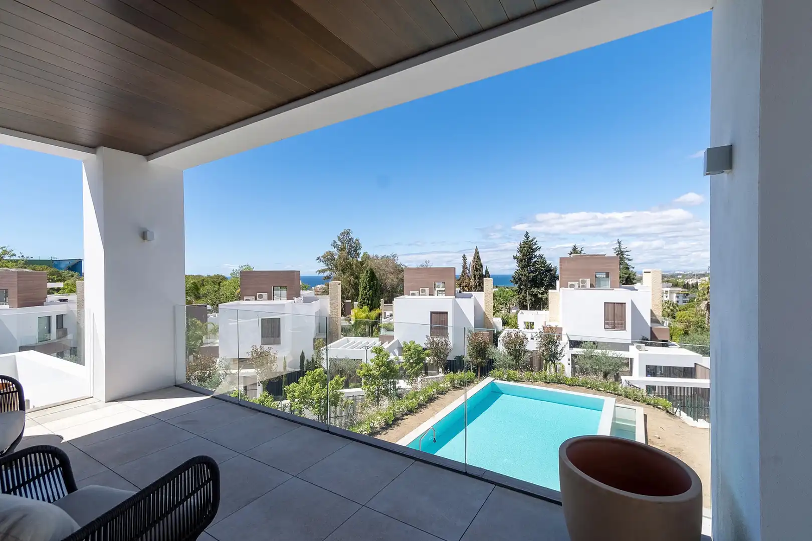 Terrace of Houses for sale in Marbella  with Air Conditioner, Private garden and Terrace