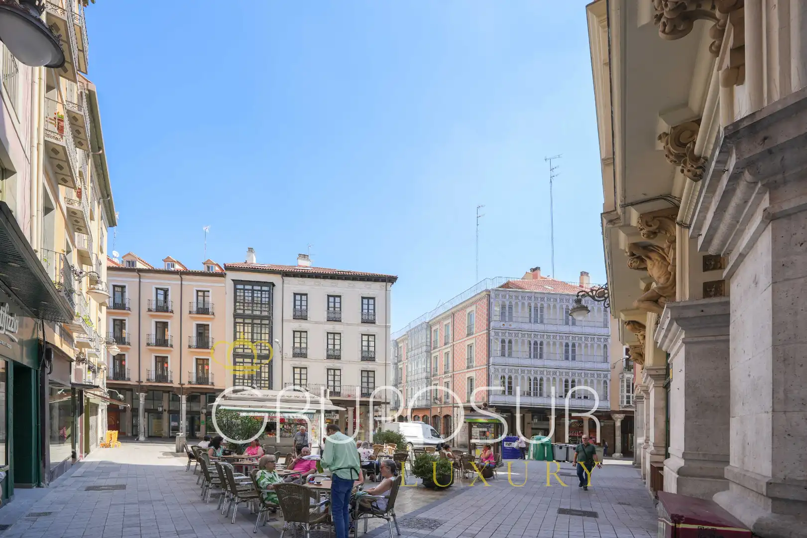 Vista exterior de Pis en venda en Valladolid amb Calefacció, Parquet i Terrassa