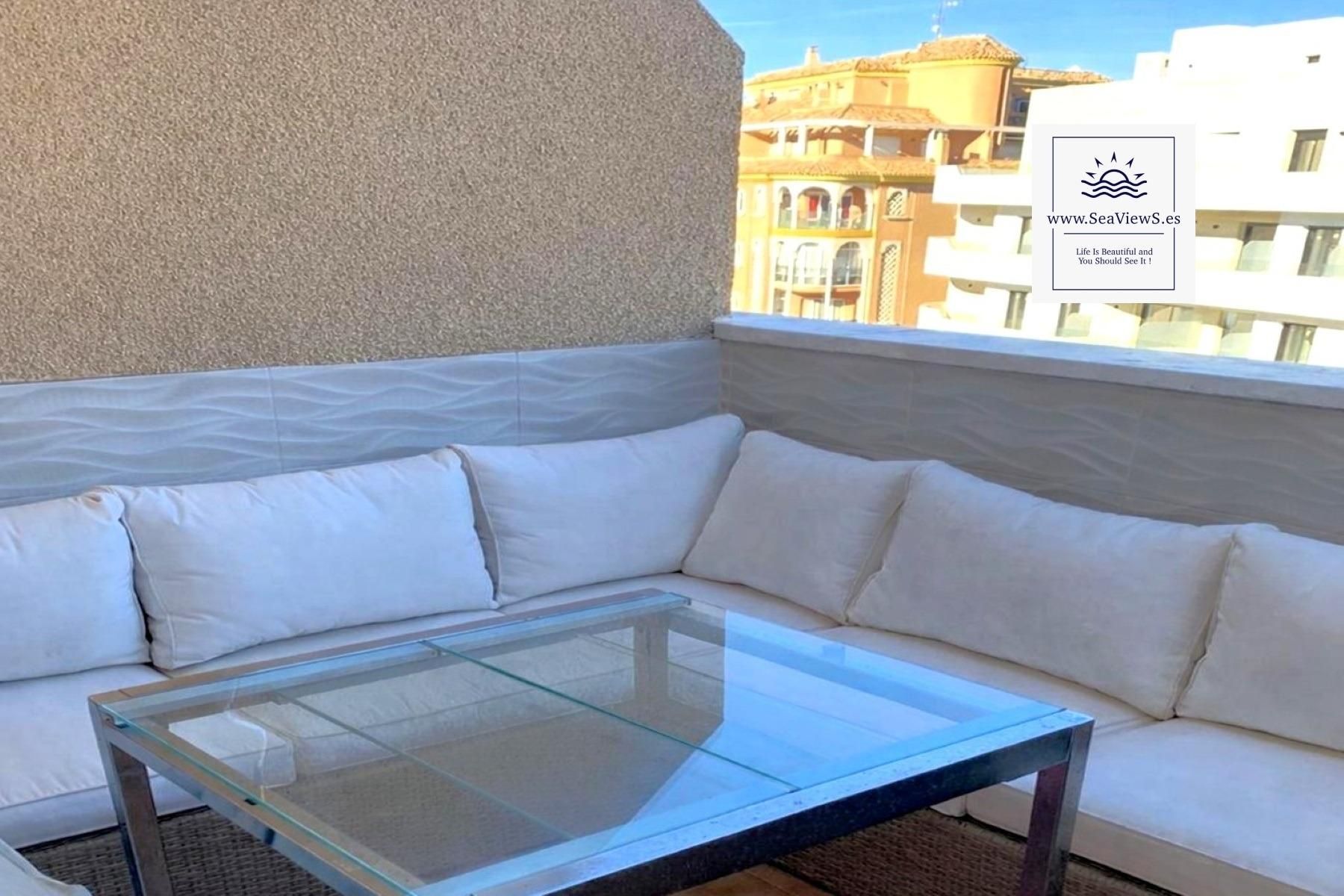 Terrace of Attic for sale in Torrevieja  with Air Conditioner and Terrace