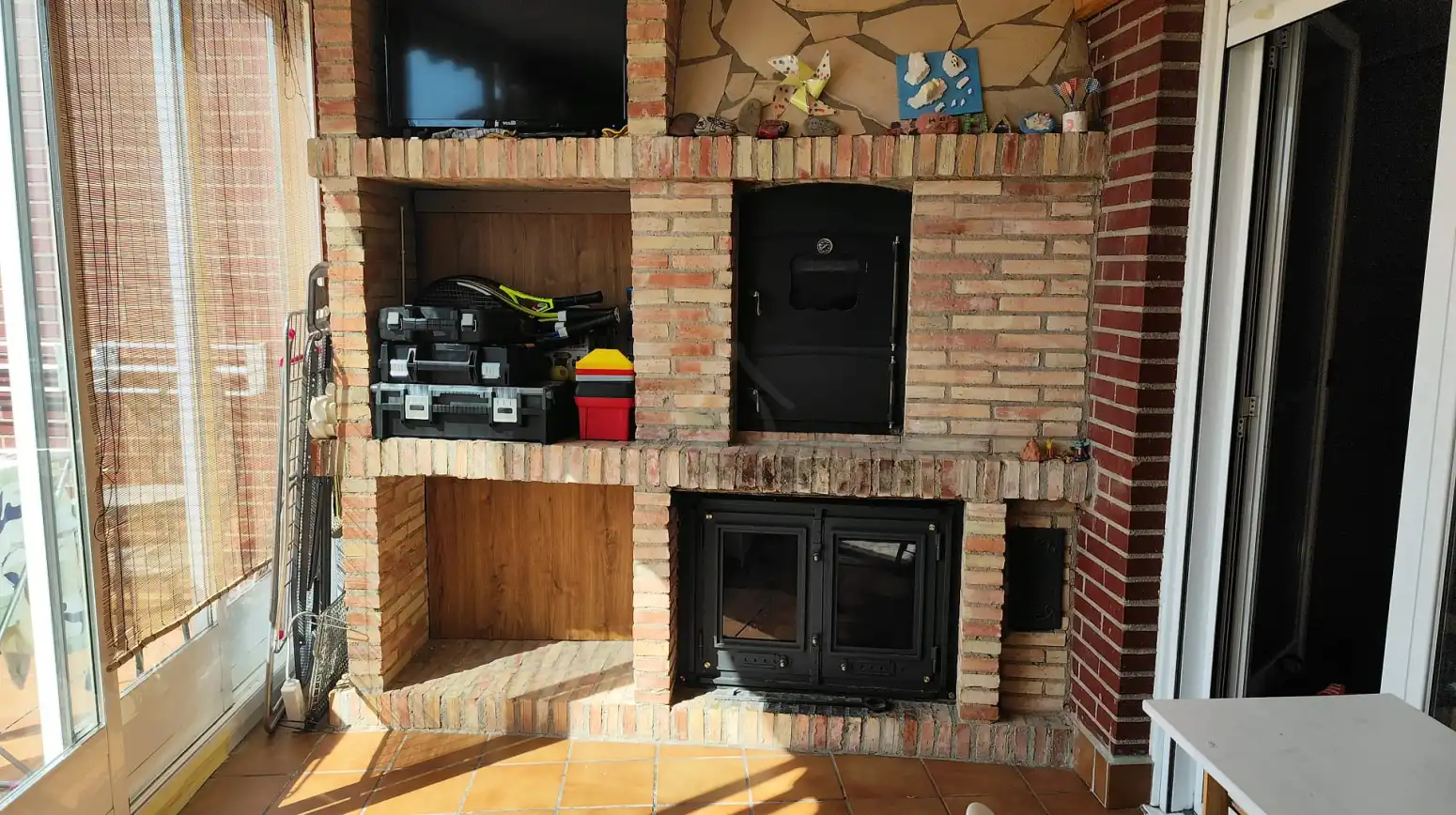 Cocina de Ático en venta en Murillo de Río Leza con Aire acondicionado, Calefacción y Parquet