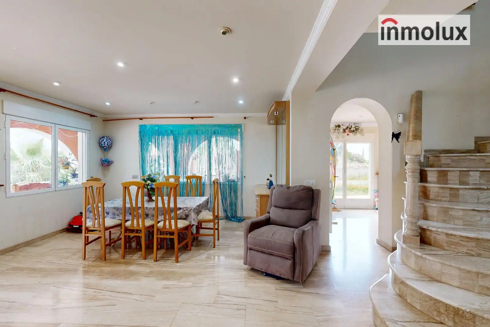 Living room of Houses for sale in San Vicente del Raspeig / Sant Vicent del Raspeig  with Air Conditioner, Heating and Private garden