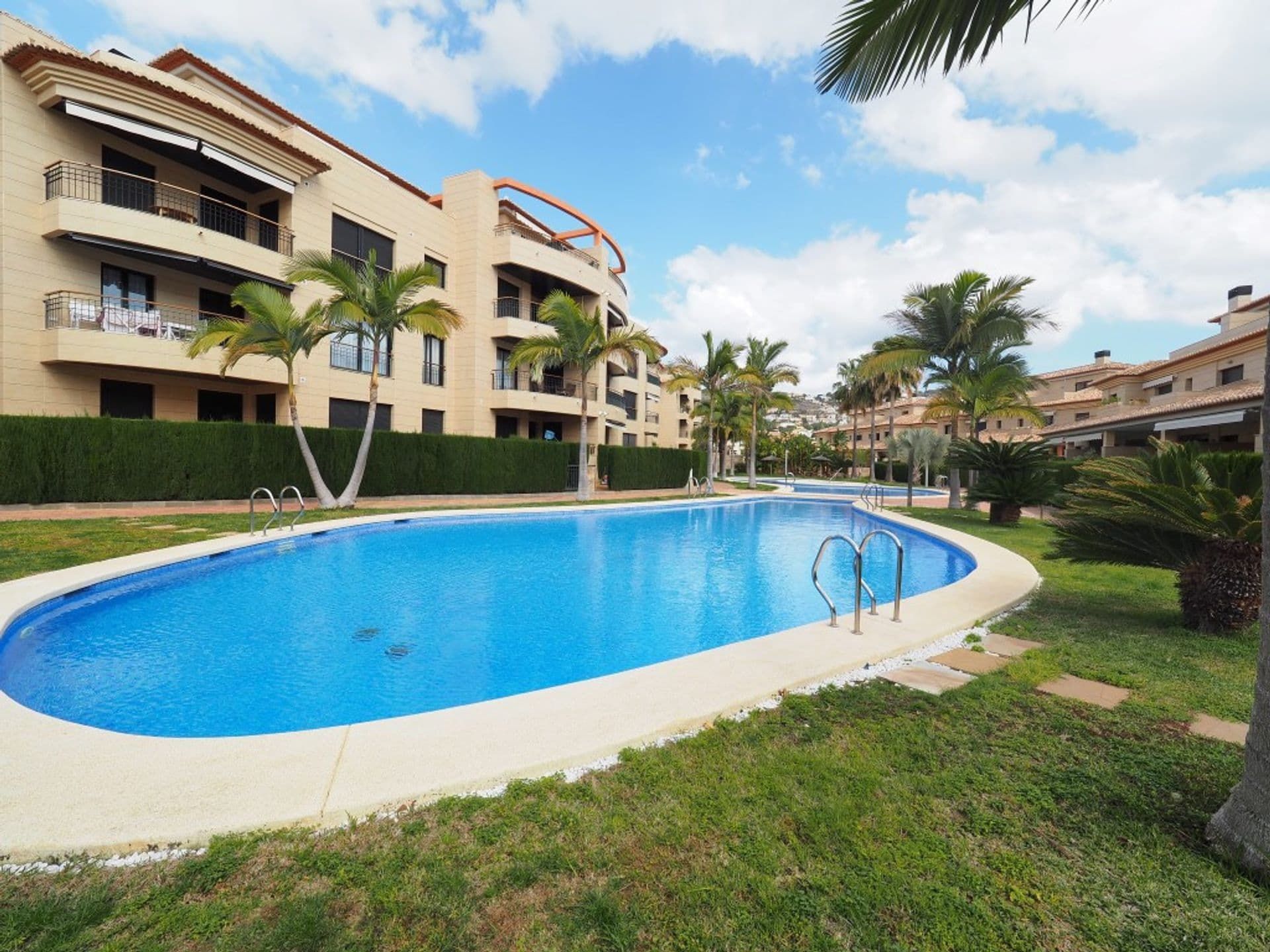 Piscina de Casa adosada en venda en Jávea / Xàbia amb Alarma