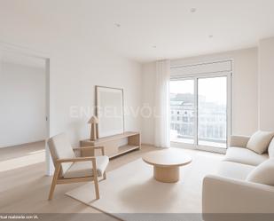 Sala d'estar de Apartament en venda en  Barcelona Capital amb Aire condicionat, Calefacció i Parquet
