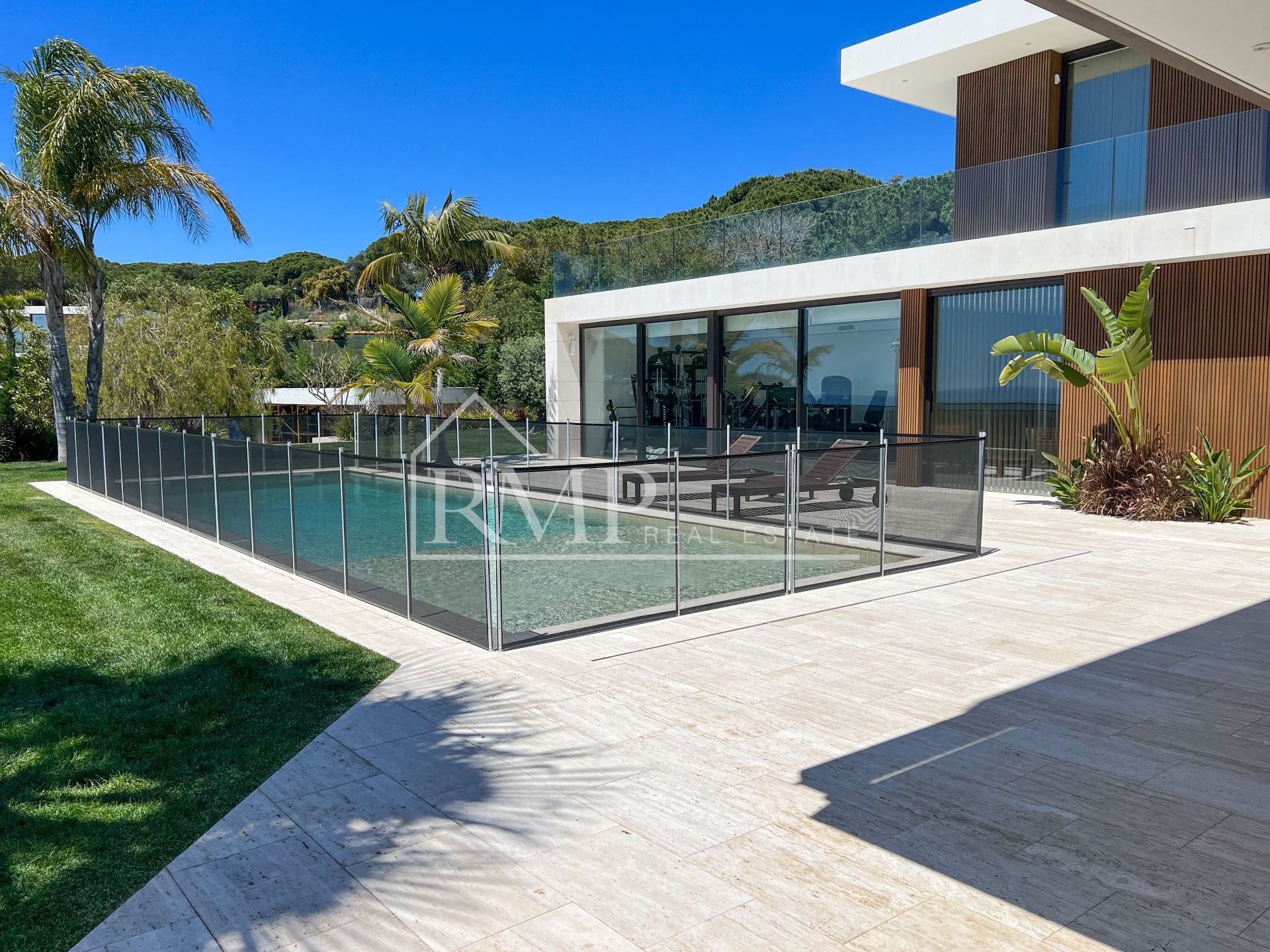 Swimming pool of House or chalet for sale in Sant Andreu de Llavaneres  with Air Conditioner, Heating and Private garden