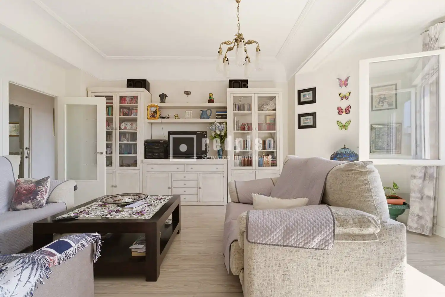 Living room of Flat for sale in Madrid  with Air Conditioner, Heating and Terrace
